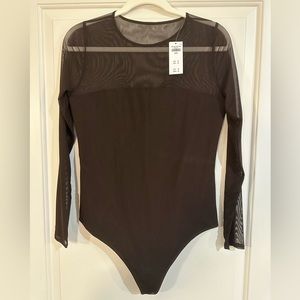 Abercrombie sheer bodysuit